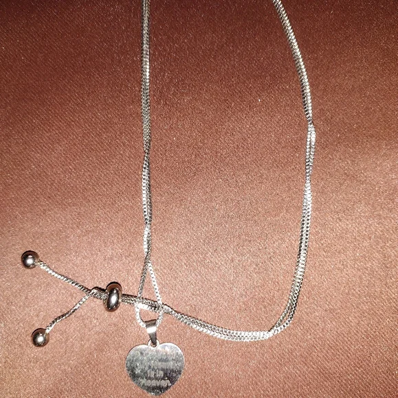 "A piece of my heart is in heaven" Necklace - Picture 10 of 12